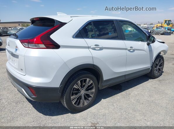 JA4ASWAA5NZ005538 2022 MITSUBISHI ECLIPSE CROSS White Trasero derecho