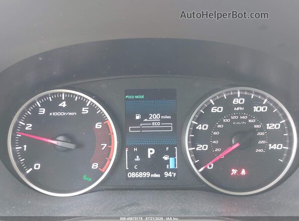 JA4ASWAA5NZ005538 2022 MITSUBISHI ECLIPSE CROSS White Vista de los asientos traseros