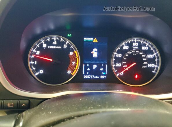 JA4AT3AA1KZ015488 2019 MITSUBISHI ECLIPSE Черный Вид щитка приборов
