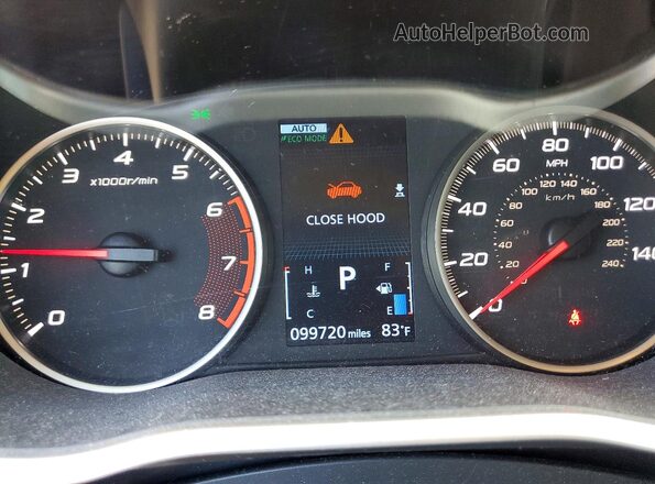 JA4AT3AA1LZ021552 2020 MITSUBISHI ECLIPSE Maroon Вид щитка приладів