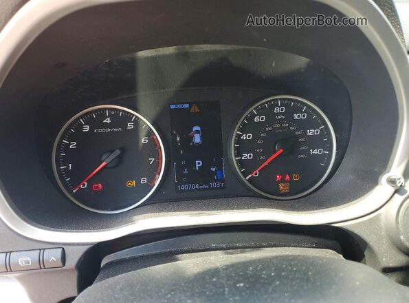 JA4AT3AA3LZ013677 2020 MITSUBISHI ECLIPSE Red Instrument cluster view