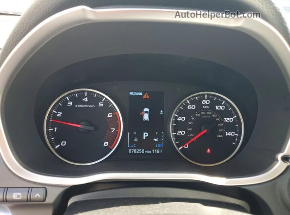 JA4AT3AA9JZ069975 2018 MITSUBISHI ECLIPSE White Instrument cluster view