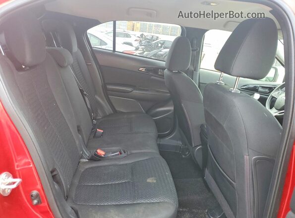 JA4AT4AA4JZ057836 2018 MITSUBISHI ECLIPSE Красный Вид задней части салона