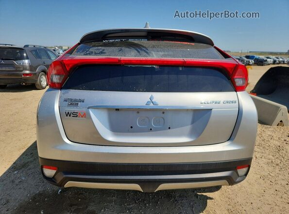 JA4AT4AA4JZ608198 2018 MITSUBISHI ECLIPSE Silver Вид ззаду