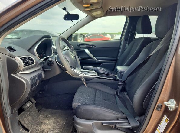 JA4AT4AA4KZ021372 2019 MITSUBISHI ECLIPSE Brown Vista interior delantera