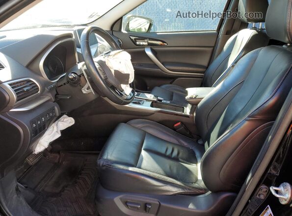 JA4AT4AA4KZ603424 2019 MITSUBISHI ECLIPSE Black Vista interior delantera