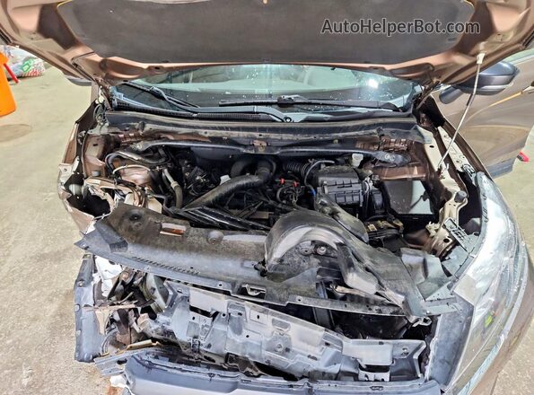 JA4AT4AA5JZ044156 2018 MITSUBISHI ECLIPSE Brown ძრავის განყოფილების ხედი
