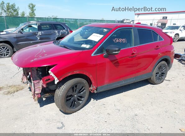 JA4AT4AA5JZ049213 2018 MITSUBISHI ECLIPSE CROSS Red Vista tres cuartos delantera izquierda