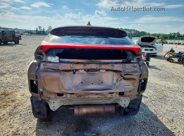 JA4AT4AA5JZ050362 2018 MITSUBISHI ECLIPSE Brown უკანა ხედი