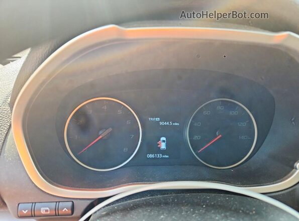 JA4AT4AA5JZ050362 2018 MITSUBISHI ECLIPSE Brown ხელსაწყოთა პანელის ხედი