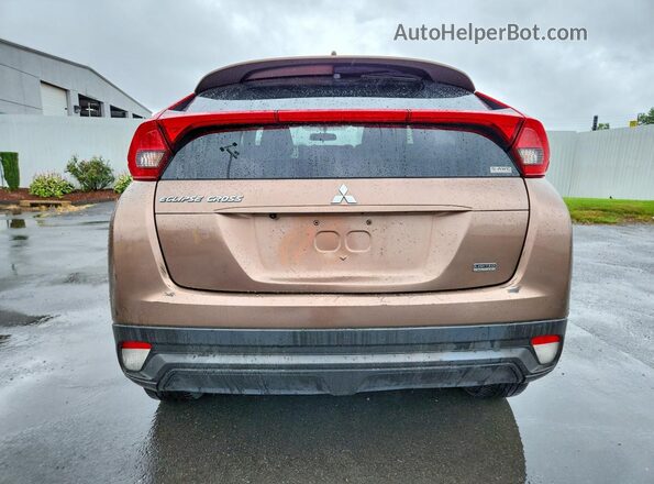 JA4AT4AA7LZ016944 2020 MITSUBISHI ECLIPSE Brown Vista trasera