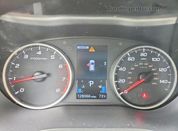 JA4AT4AA7LZ016944 2020 MITSUBISHI ECLIPSE Brown Vista del cuadro de instrumentos