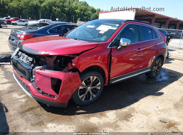 JA4AT5AA2KZ003278 2019 MITSUBISHI ECLIPSE CROSS Red წინა მარცხენა ხედი სამი მეოთხედიდან
