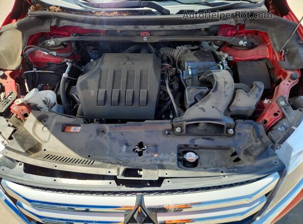 JA4AT5AA4JZ068342 2018 MITSUBISHI ECLIPSE Red Rear interior view