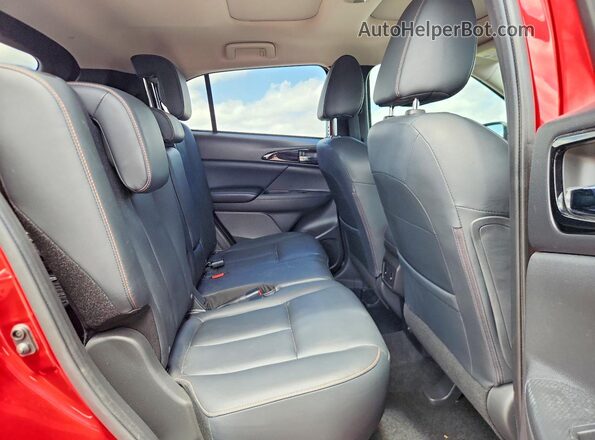 JA4AT5AA4JZ068342 2018 MITSUBISHI ECLIPSE Red Rear seats view