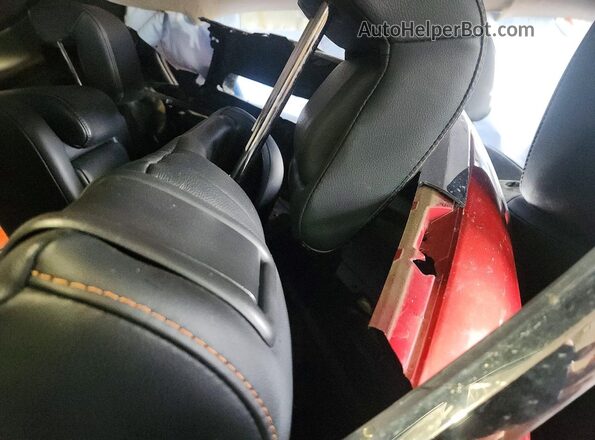 JA4AT5AA7JZ046514 2018 MITSUBISHI ECLIPSE Red Հետևի նստատեղերի տեսք