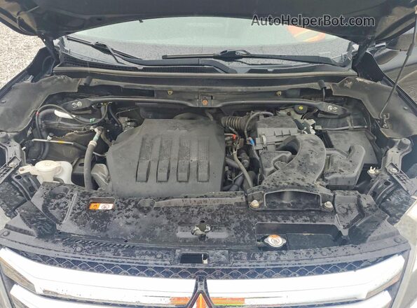JA4AT5AA7JZ065578 2018 MITSUBISHI ECLIPSE Black Շարժիչի բաժամունքի տեսք