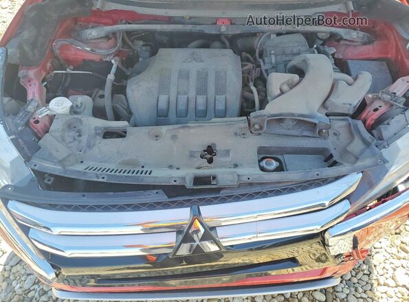 JA4AT5AA8JZ047218 2018 MITSUBISHI ECLIPSE Red ძრავის განყოფილების ხედი