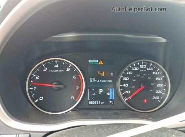 JA4ATVAA0RZ628613 2024 MITSUBISHI ECLIPSE Red Вид щитка приладів