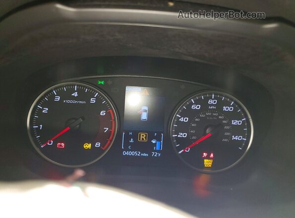 JA4ATVAA2PZ002154 2023 MITSUBISHI ECLIPSE Black Vista del cuadro de instrumentos