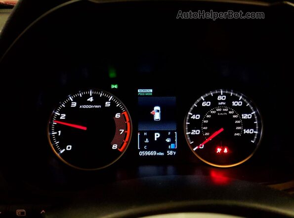 JA4ATVAA7PZ001906 2023 MITSUBISHI ECLIPSE Red Vista del cuadro de instrumentos