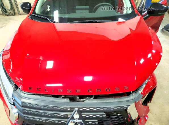 JA4ATVAA7PZ001906 2023 MITSUBISHI ECLIPSE Red Vista del compartimento del motor