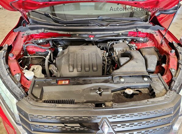 JA4ATVAAXRZ015351 2024 MITSUBISHI ECLIPSE Красный Вид задней части салона