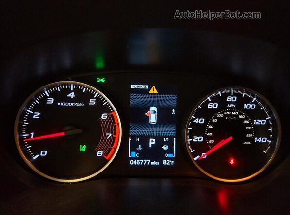 JA4ATVAAXRZ015351 2024 MITSUBISHI ECLIPSE Красный Вид щитка приборов