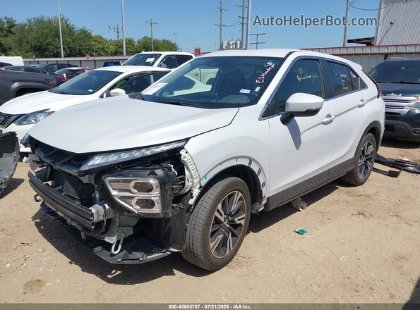 JA4ATWAA1SZ038352 2025 MITSUBISHI ECLIPSE CROSS White წინა მარცხენა ხედი სამი მეოთხედიდან