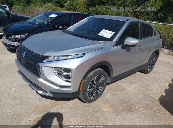 JA4ATWAA4SZ034666 2025 MITSUBISHI ECLIPSE CROSS Silver Առջևի ձախ երեք քառորդ տեսարան