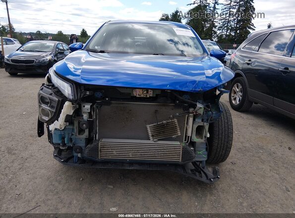 JA4ATWAA4SZ036773 2025 MITSUBISHI ECLIPSE CROSS Blue Rear interior view