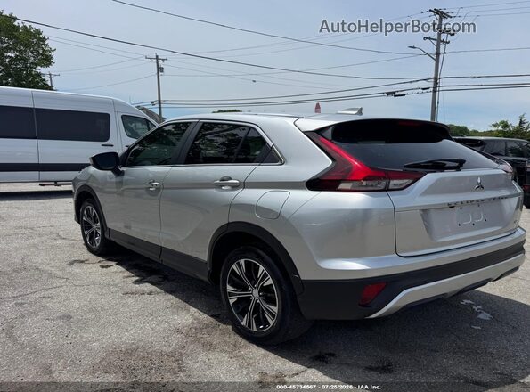 JA4ATWAA6NZ000877 2022 MITSUBISHI ECLIPSE CROSS Silver Trasero izquierdo