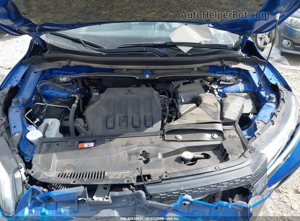 JA4ATWAA9SZ032573 2025 MITSUBISHI ECLIPSE CROSS Blue Вид ззаду