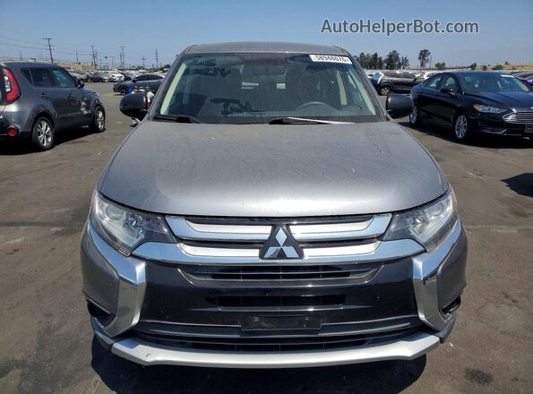 JA4AZ2A32JZ010311 2018 MITSUBISHI OUTLANDER Gray Widok z przodu