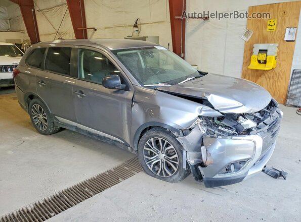 JA4AZ2A3XHZ030459 2017 MITSUBISHI OUTLANDER Gray წინა მარჯვენა