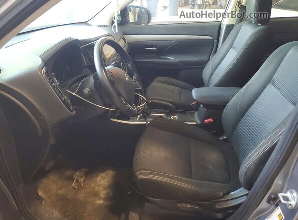 JA4AZ2A3XHZ030459 2017 MITSUBISHI OUTLANDER Gray წინა სალონის ხედი