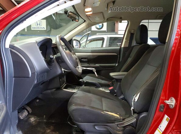JA4AZ3A30JZ041434 2018 MITSUBISHI OUTLANDER Red Front interior view
