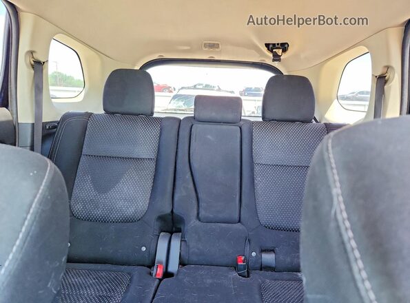JA4AZ3A30KZ052371 2019 MITSUBISHI OUTLANDER Blue Հետևի նստատեղերի տեսք