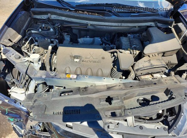 JA4AZ3A30KZ052371 2019 MITSUBISHI OUTLANDER Blue Շարժիչի բաժամունքի տեսք