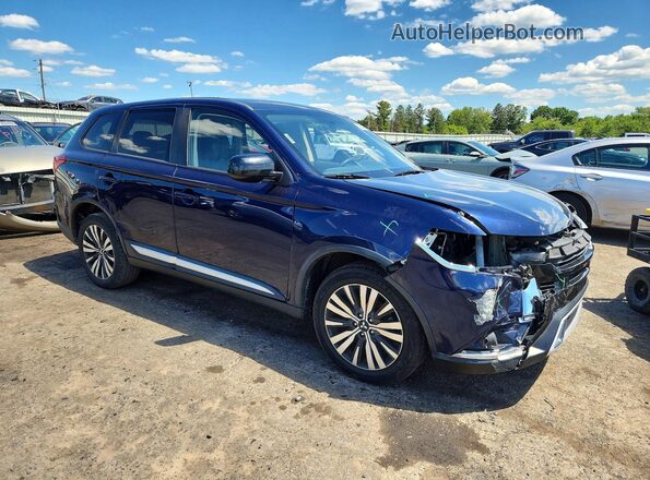 JA4AZ3A30KZ052371 2019 MITSUBISHI OUTLANDER Blue Առջևի աջ