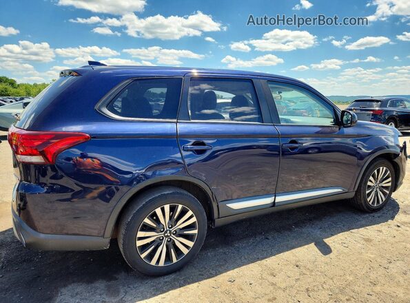 JA4AZ3A30KZ052371 2019 MITSUBISHI OUTLANDER Blue Հետևի աջ