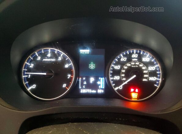 JA4AZ3A31GZ016907 2016 MITSUBISHI OUTLANDER Silver ხელსაწყოთა პანელის ხედი