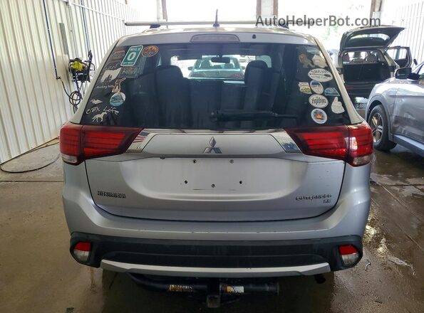 JA4AZ3A31GZ016907 2016 MITSUBISHI OUTLANDER Silver უკანა ხედი