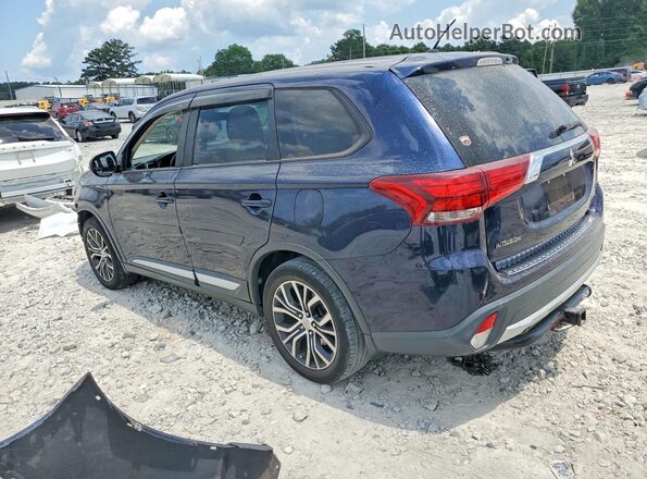 JA4AZ3A32GZ027494 2016 MITSUBISHI OUTLANDER Blue Rear left