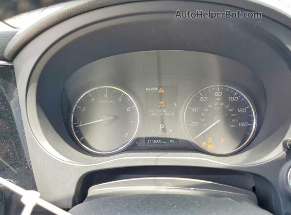 JA4AZ3A32GZ027494 2016 MITSUBISHI OUTLANDER Blue Instrument cluster view