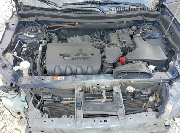 JA4AZ3A32GZ027494 2016 MITSUBISHI OUTLANDER Blue Engine compartment view