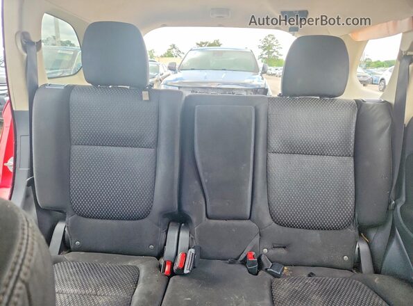 JA4AZ3A32HZ026444 2017 MITSUBISHI OUTLANDER Red Вид задніх сидінь