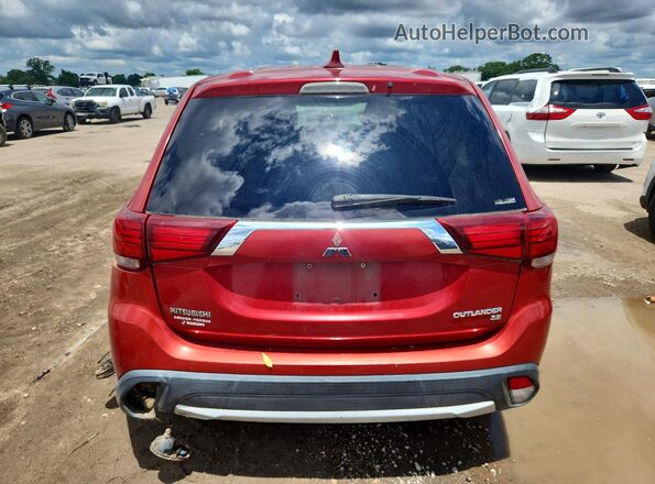 JA4AZ3A32HZ026444 2017 MITSUBISHI OUTLANDER Red Вид ззаду
