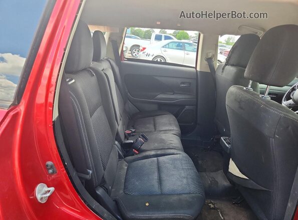 JA4AZ3A32HZ026444 2017 MITSUBISHI OUTLANDER Red Вид задньої частини салону