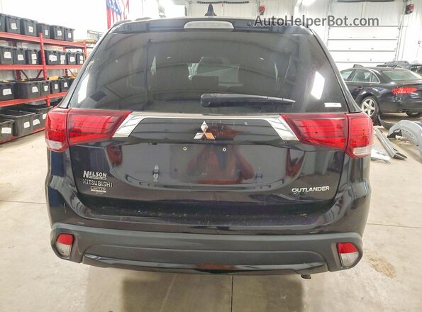 JA4AZ3A32JZ031844 2018 MITSUBISHI OUTLANDER Black Հետևի տեսք